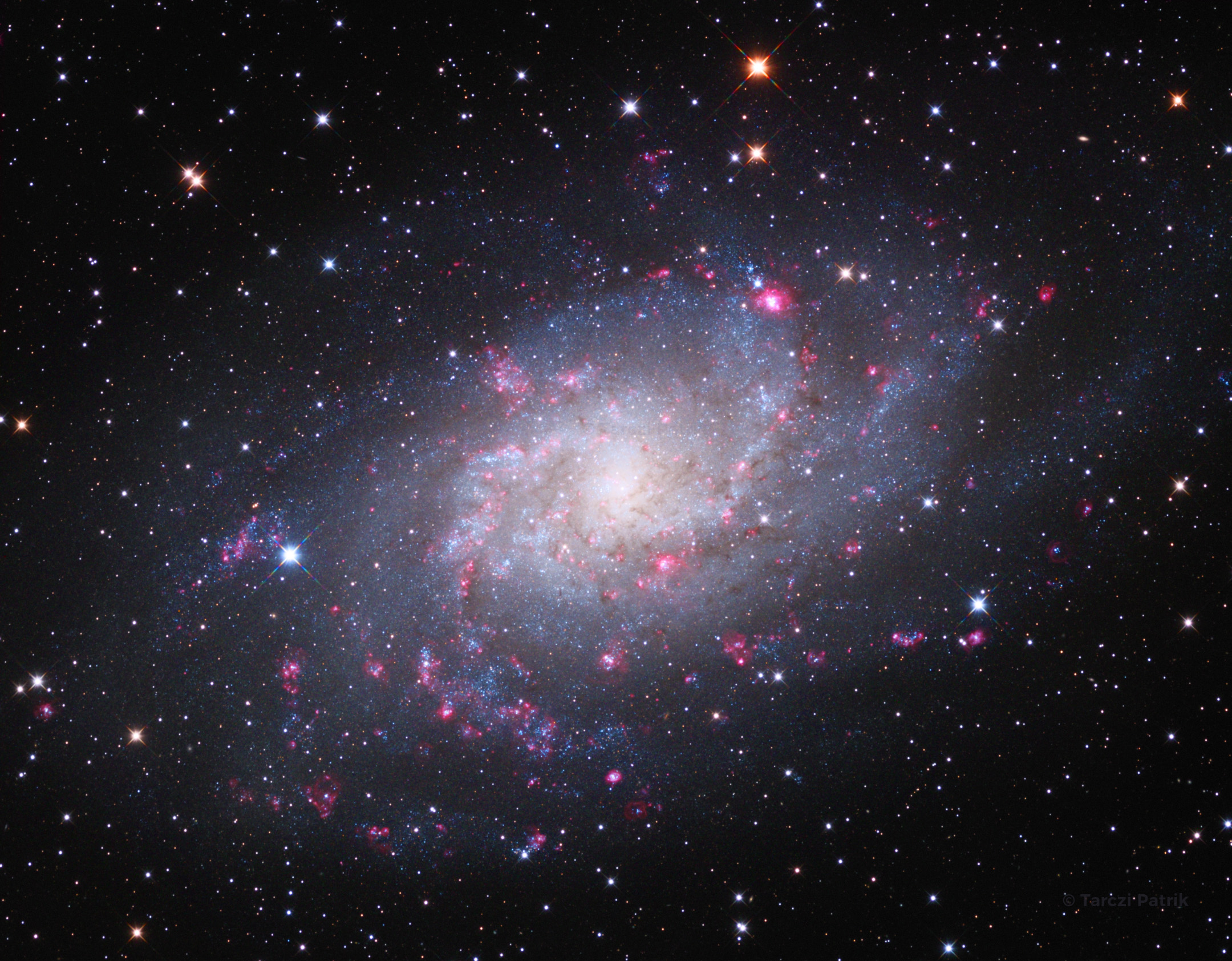 A Triangulum galaxis - M 33