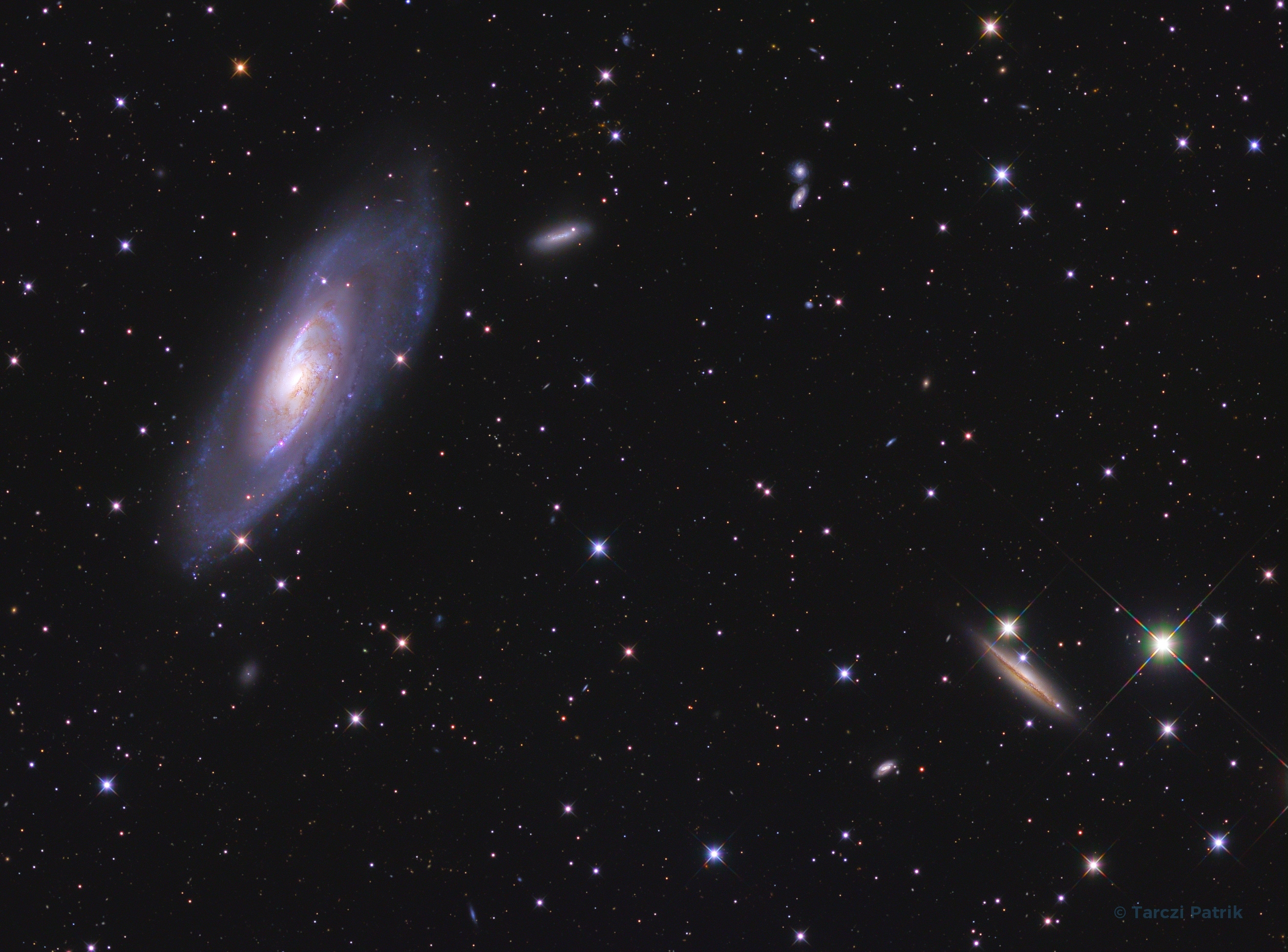 M106 and it's neighborhood